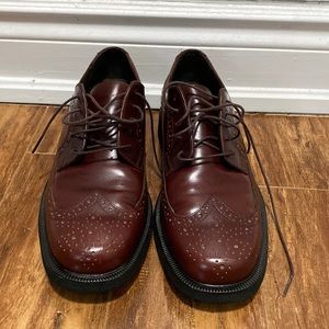 Rockport Mens Brown Leather Brogues shoes - Size 9 - Excellent Condition